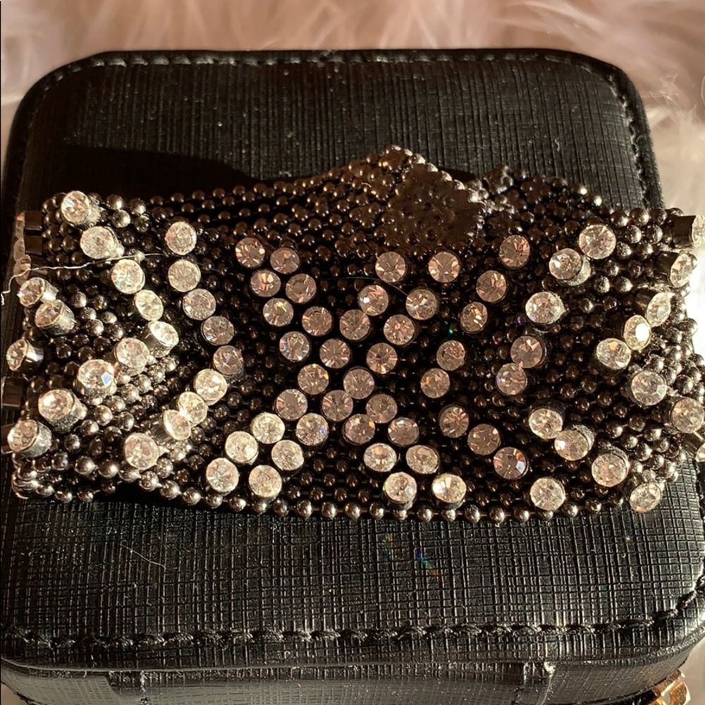 Chainmail Rhinestone Bracelet